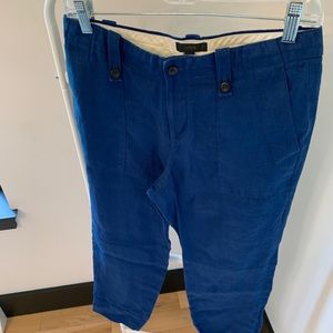 J Crew linen dress pant